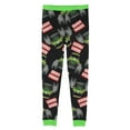 thumbnail image 4 of Monster Jam Boys' Truck Long Sleeve Grave Digger Tight Fit Sleep Pajama Set, 4 of 7