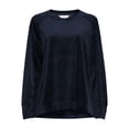 thumbnail image 5 of Time and Tru Women's Velour Lounge Sweatshirt, 5 of 5