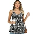 thumbnail image 2 of Built in Bra Tank Tops for Women Plus Size Sleeveless Spaghetti Strap Soft Casual Camisole, 2 of 7