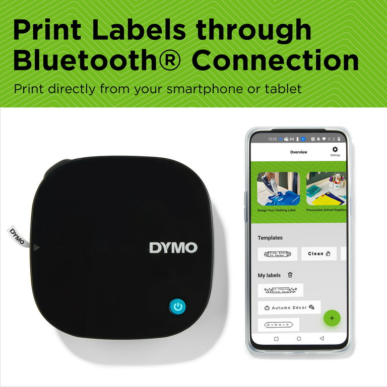 DYMO LetraTag 200 Bluetooth Label Maker, Includes 1 Tape - Walmart.com