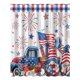 thumbnail image 2 of Independence Day Shower Curtain Bathroom Decoration Partition Fabric Digital Printing Bathroom Water Proofing Curtain With Hooks No Punching, 2 of 6