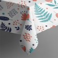 thumbnail image 4 of Pioneer Flower Floral Print Pattern Rectangle Tablecloth 60"x120", Waterproof Polyester Table Cloth, Wipeable Spillproof for Dining Camping Indoor Outdoor, 4 of 6