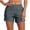 Gray, variant on Women's High Waisted Swim Board Shorts UPF 50+ Quick Dry Swim Bottom With Zipper Pockets,L,Army Green