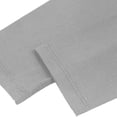 thumbnail image 5 of ZVAVZ Mens Stand Collar Athletic Shirt Long Sleeve Slim Fit T-Shirts Crew Neck Gym Workout Tee Shirt Bodybuilding Running Tops Gray XL, 5 of 7