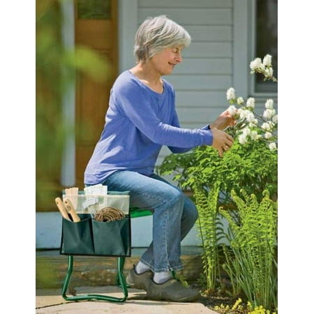 Tools Garden Kneeler Gardener's Supply Company Wide-Seat Kneeler Tool Pouch, Outfit your Wide Seat Garden Kneeler with this handy pouch By Gardeners Supply Company ()