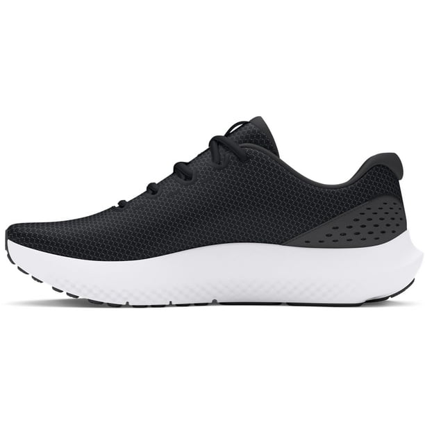 Zapatillas para correr Under Armour Charged Surge 4 para mujer, color negro 5.5