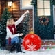 thumbnail image 3 of Venta de bolas inflables de Navidad, 60 cm, grandes, para exteriores, de PVC, para Navidad, inflables gigantes, reutilizables, muñecos de nieve de Papá Noel, para decoración de jardín y patio de Navid, 3 of 5