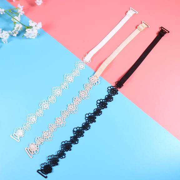 FUTUREORYY 10 Pairs Floral Straps Decorative Shoulder Strap for 11.42-14.36 Inch