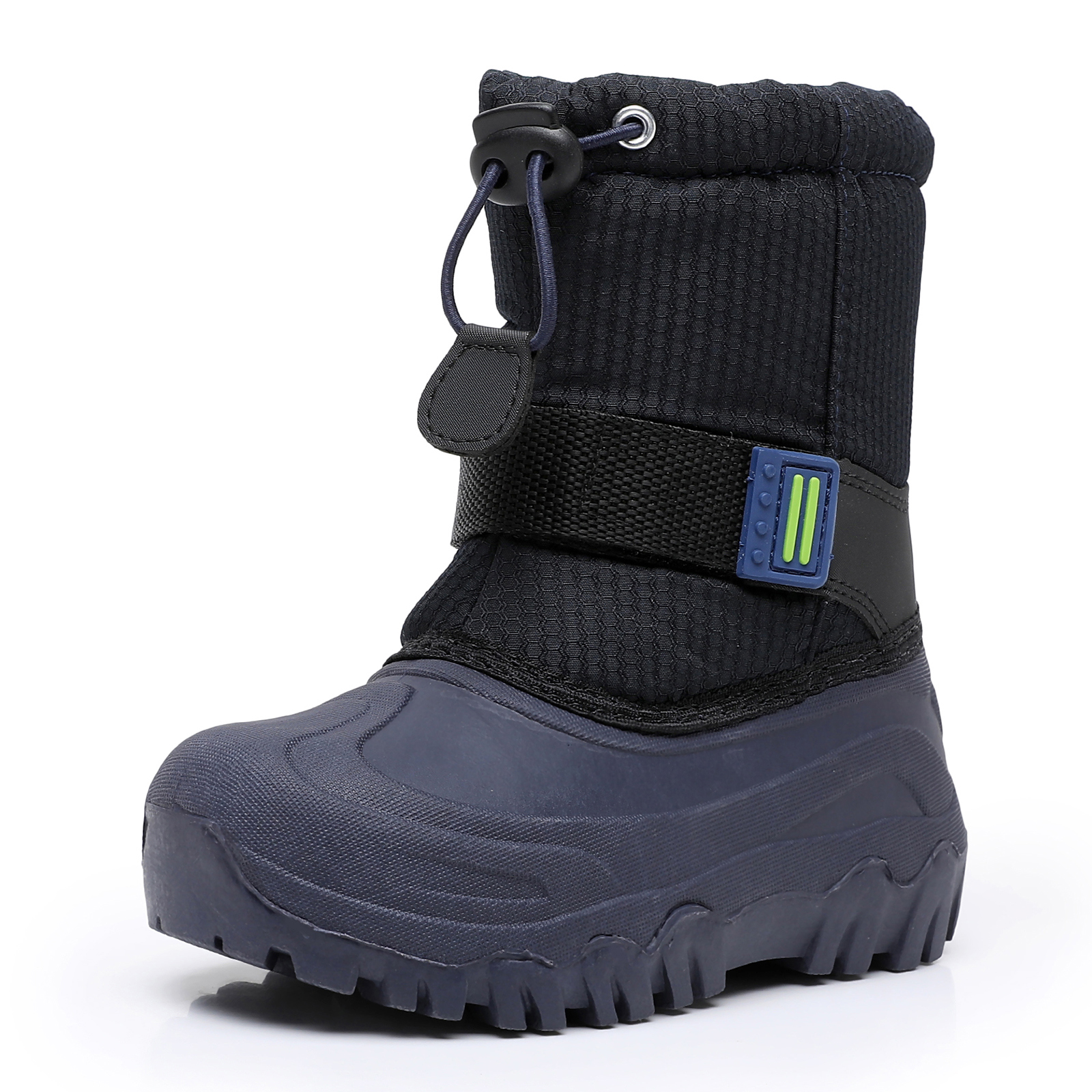 Ahannie Kids Boys Girls Winter Snow Boots Waterproof Anti-Slip Warm Outdoor Shoes (Toddler/Little Kid)
