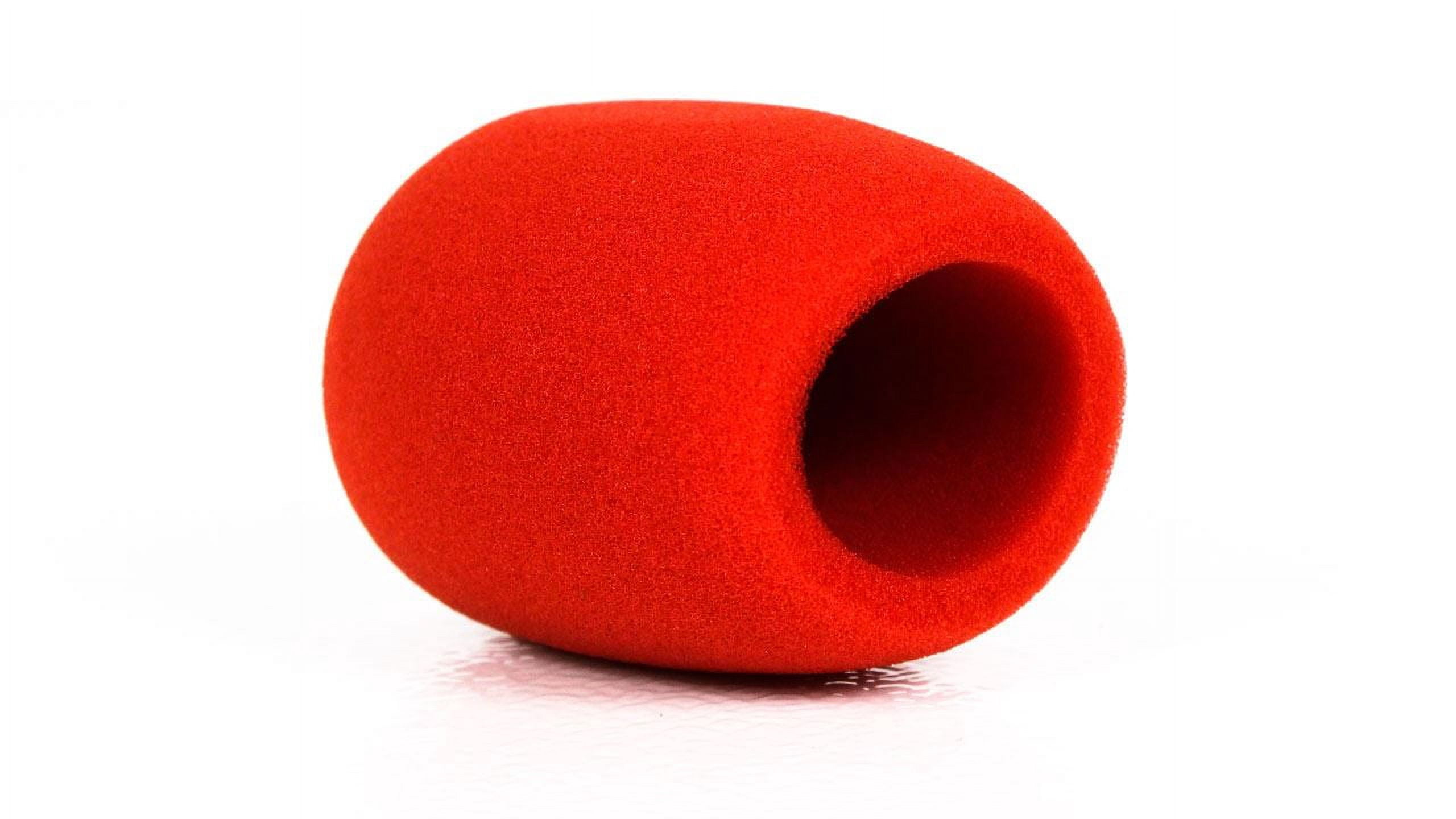 Telex 379-2 Red Foam Windscreen Pop Filter for RE16, RE50, N/D967, 767a, 367s, 267a, RE410 and RE510