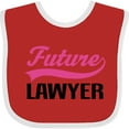 thumbnail image 3 of Inktastic Future Lawyer Boys or Girls Baby Bib, 3 of 4