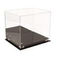 thumbnail image 3 of Deluxe Acrylic Baseball Batting Helmet Display Case with Silver Risers and Mirror (A012-SR), 3 of 8
