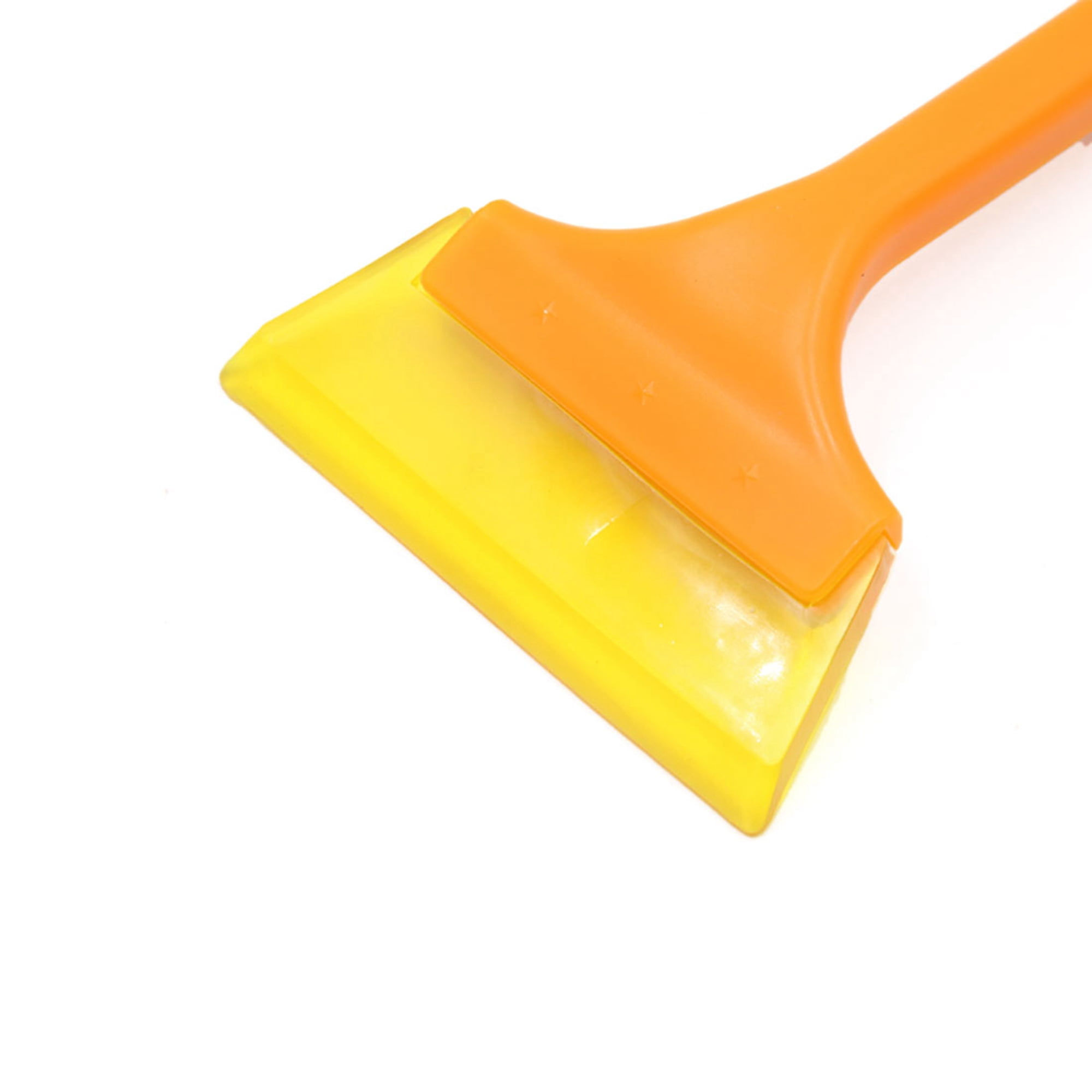 Unique Bargains Rubber Blade Long Handle Ice Shovel Scraper Snow Removal Tool for Car