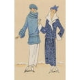thumbnail image 2 of Anonymous 13x18 Black Ornate Wood Framed Double Matted Museum Art Print Titled - Fabrics by E. Meyer and Cie (1923), 2 of 5