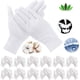 thumbnail image 1 of 12 pares (24 guantes) de guantes de algodón blancos (L), 1 of 5