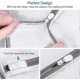 thumbnail image 3 of Extra Large Laundry Bags, 2-Pack Durable Zipper 60x60cm Mesh Wash Bags for Delicate Clothes, 3 of 5