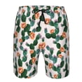 thumbnail image 3 of Balery Cactuses Traje de Baño Estilo Hawaiano para Hombre, Shorts de Secado Rápido con Bolsillos-X-Large, 3 of 6