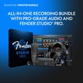 thumbnail image 4 of Kit de grabación doméstico Fender Quantum Creator con Quantum LT 2, 4 of 8