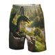 thumbnail image 4 of Fotbe Deep Forest Stone Green Dragon Trajes de Baño Estampados para Hombre, Shorts de Verano de Secado Rápido, Ropa de Playa, Bañadores-XX-Large, 4 of 6