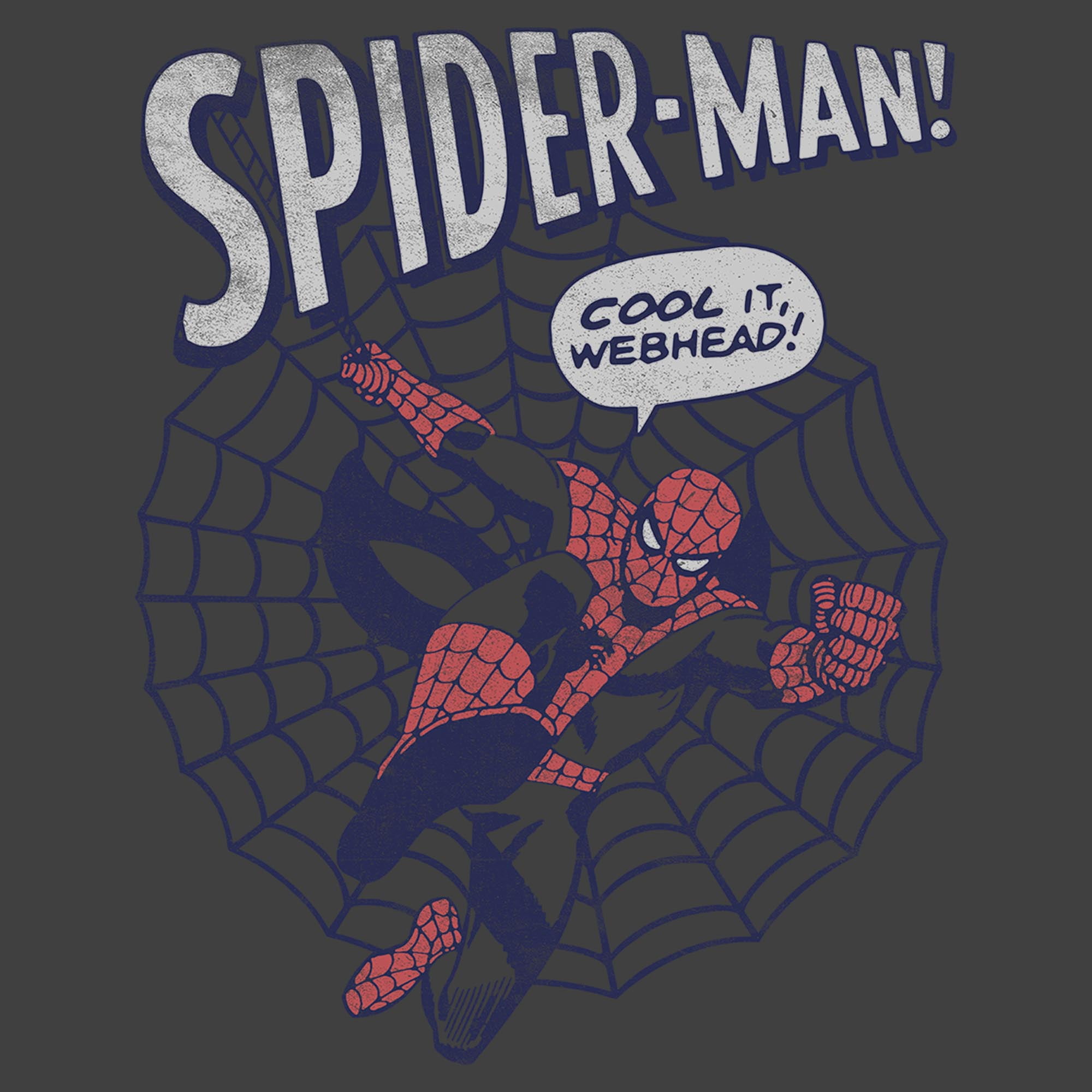 Mens Marvel: Spider-Man Cool It Webhead Sweatshirt