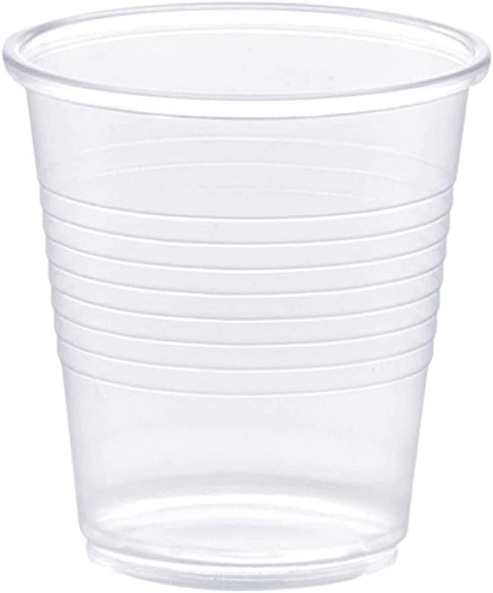 Rubbermaid Commercial Products 1-Count 7.61-oz Clear Plastic Disposable  Cups in the Disposable Cups department at