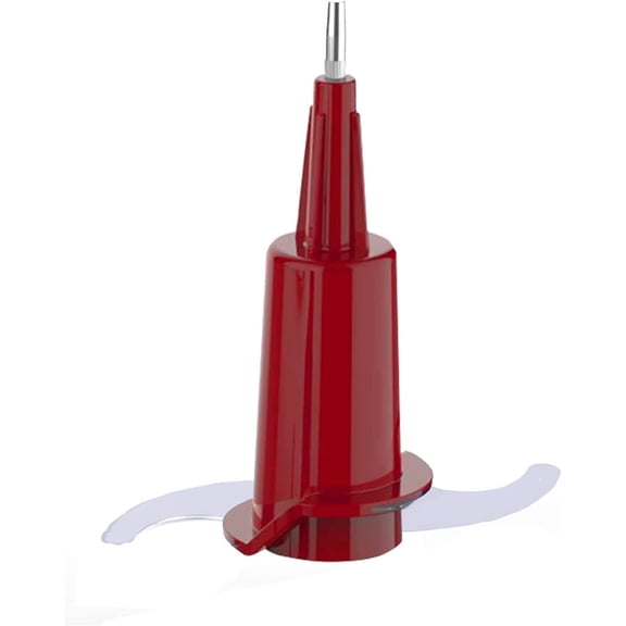 Food Processor S Blade - Replacement Parts for NutriChef Multifunction Food Processor Model Number: NCFPRED Red