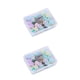 thumbnail image 1 of Monstrate Alfileres de costura Posicionamiento de bordado DIY Sastre Agujas de coser Herramientas de decoración Suministros Color aleatorio 4 4 agujeros 50PCS 2piezas, 1 of 6