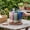💕Brown_Base#33, variant on Stainless Steel Rotating Cup Holder 360 Degree Lazy Susan Rust Proof Sturdy Easy Clean for Kitchen Counter Space Saving