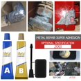 thumbnail image 2 of de reparación de metales, pegamento de soldadura 2 botellas para soldar, unir y reparar hierro, acero y otros metales, secado , Gloria Pegamento para soldadura en frío, 2 of 9