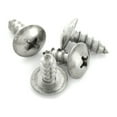 thumbnail image 3 of Shopcorp 18-8 Stainless Steel #10 Phillips Drive, Truss Head 1/2 Inch Sheet Metal Screw – Self-Tapping, Full Thread (Pack of 200), 3 of 7