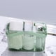 thumbnail image 4 of Cesta de almacenamiento de baño blanco con asas, organizador portátil de plástico para cocina, 4 of 6