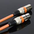 thumbnail image 3 of PENGXIANG Coloré 5.9ft DMX Étape DJ Câble XLR 3Pin Mâle à Femelle Connecteur Fil, 3 of 9