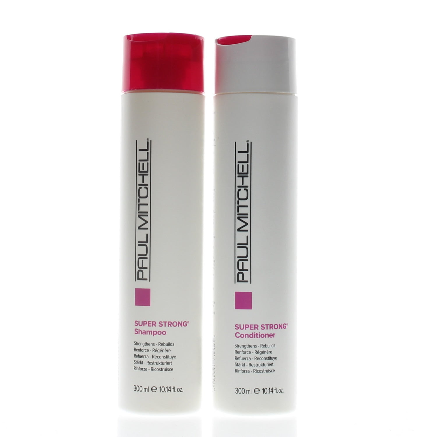 Anbefalede industrialisere Bølle Paul Mitchell Strength Super Strong Daily Shampoo And Conditioner  300ml/10.14oz Combo - Walmart.com