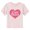 Light Pink, variant on Toddler's Care Bears Classic Heart Logo Graphic Tee White 5T