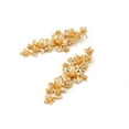 thumbnail image 4 of LongcreekX Flower Statement Earrings for Women, Flower Chandelier Dangle Earrings Hypoallergenic, Cute Flower Petal Earrings Studs, Gold Hawaiian Floral Drop Earrings, Flower Jewelry Funny Earrings, 4 of 6