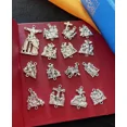 thumbnail image 4 of Juego De 15 Medallas Del Vía Crucis Para Piezas De Rosario, 4 of 6