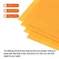 thumbnail image 4 of Soft Felt Sheets Fiber Craft Sheets Yellow 12 Inch x 8 Inch 10Pcs, 4 of 6