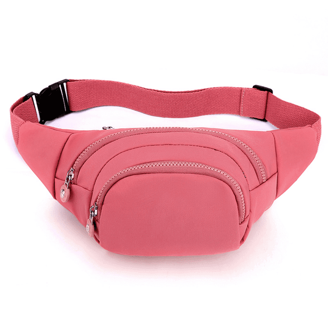 Riñonera: riñonera impermeable con correas ajustables para los hombros para hacer ejercicio, viajar, correr por placer. Ormromra CPB-DE-SSW1238-2