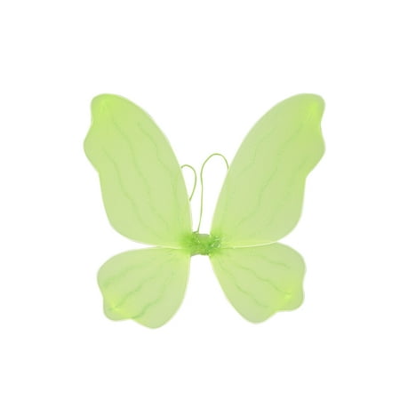 Wenchoice Girls Light Green Butterfly Play Role Stylish Wings
