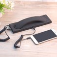 thumbnail image 4 of Maoww Récepteur de Téléphone Classique Équipement d'Écouteurs Rétro Professionnel Combiné Externe Accessoires Récepteurs Appareils Noir, 4 of 9