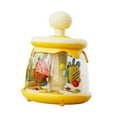 thumbnail image 2 of Press Carousel Toy Actividad sensorial de juguete Coordinación de la mano del ojo Aprendizaje juguete educativo para niños 0-1 años amarillo, 2 of 8