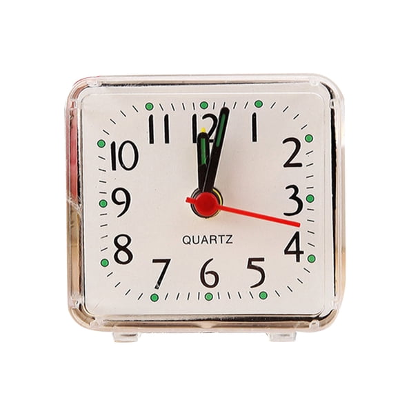 Reloj Wosthever JJ21788-01B con carcasa de ABS temporizador de funcionamiento silencioso blanco