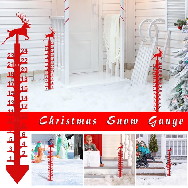 Regla de copo de nieve, regla de metal para copo de nieve, regla navideña, regla manual para copo de nieve, apilable, decoración navideña para exteriores, regalo para ciervos, marco de metal