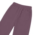 thumbnail image 7 of yoeyez Women Cotton Linen Beach Pants Straight Leg Lounge Pant Comfy Lightweight Drawstring Slack Summer Casual Trousers with Pockets Coffee,S, 7 of 7