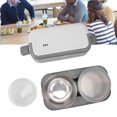 thumbnail image 4 of Portable Heated Lunch Box - Electric Lunch Box Portable Food Warmer, Stainless Steel Liner, Single Layer Design, 200W Power with Efficient Heat Circulation, Stylish and Compact,, 4 of 7