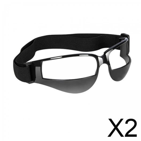2 Gafas De Baloncesto Profesionales Para Hombres Y Mujeres, Equipo De Entrenamiento Duradero, Color Negro