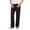 EM13_Black, variant on Boys Linen Pants Baggy Summer Beach Yoga Pant Loose Fit Elastic Waist Drawstring Casual Trousers with Pockets 5-15 Years Black 140