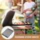 thumbnail image 2 of Rejilla para chimenea, parrilla rectangular para barbacoa, parrilla de hierro para leña, parrilla para asar al aire libre, 2 of 6