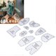 thumbnail image 4 of Bärennähtemplate Set, Pädagogische Gefllte Acryl Bärennähmuster DIY 10pcs, 4 of 5