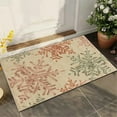 thumbnail image 4 of Snowflake Design Indoor Entrance Mat Non Washable Floor Carpet for Home Holiday Soft Thin Rug Living Room Kitchen Bathroom, 4 of 5